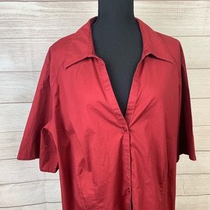 Lane Bryant Button Down blouse